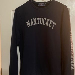 Vineyard Vines Navy Nantucket Sweatshirt